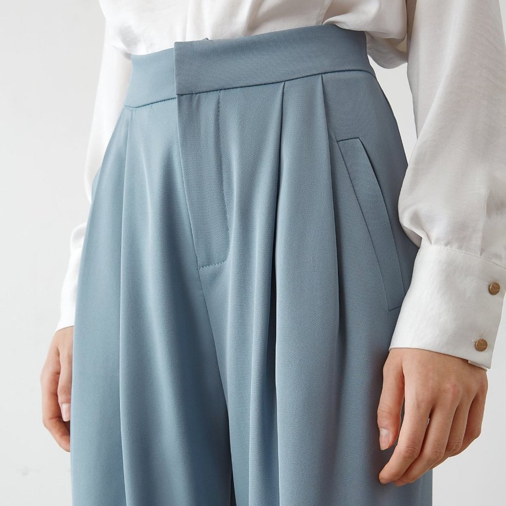 J.ing Kaira Light Blue Wide Leg Pants - Picture 6 of 7